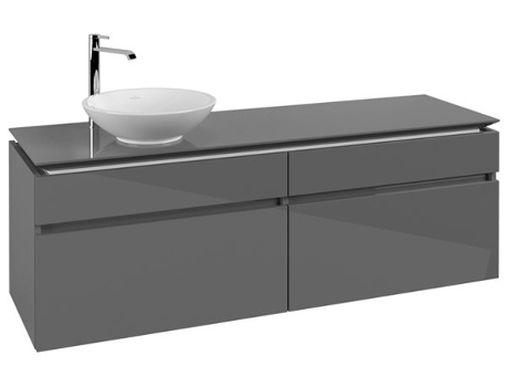 Módulo de lavabo Villeroy &amp Boch Legato B596 1600x550x500mm lavabo lado izquierdo