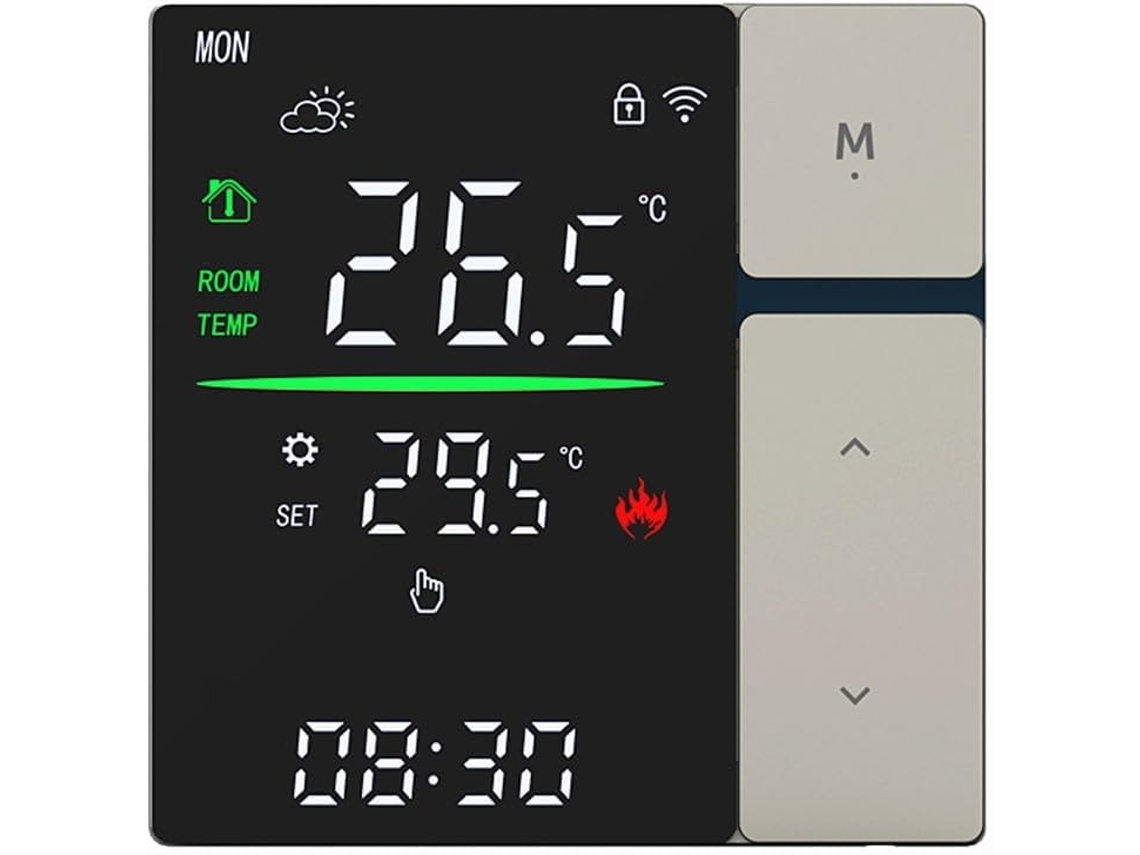 Termostato Inteligente Programable Con Conexión Wifi Para Calefacción Por Suelo Radiante (3a-wifi).