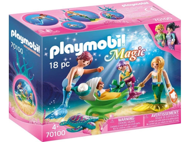 PLAYMOBIL: 70100 (Edad Mínima: 4 - 18 Piezas)