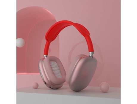 Auriculares Teléfono celular Inalámbrico P9 Teléfono montado en la cabeza Computadora Universal Gaming Red