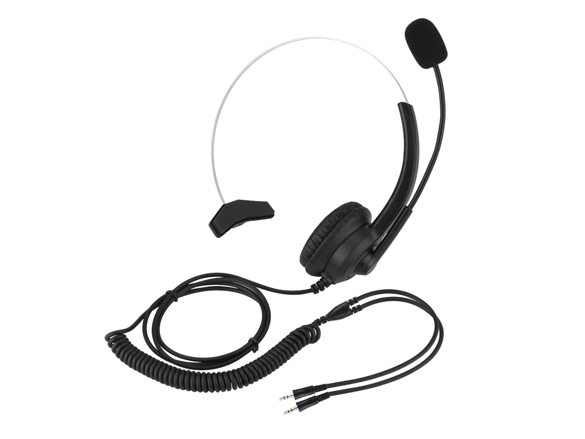 Auriculares para centro de llamadas (cancelación de ruido y comodidad)