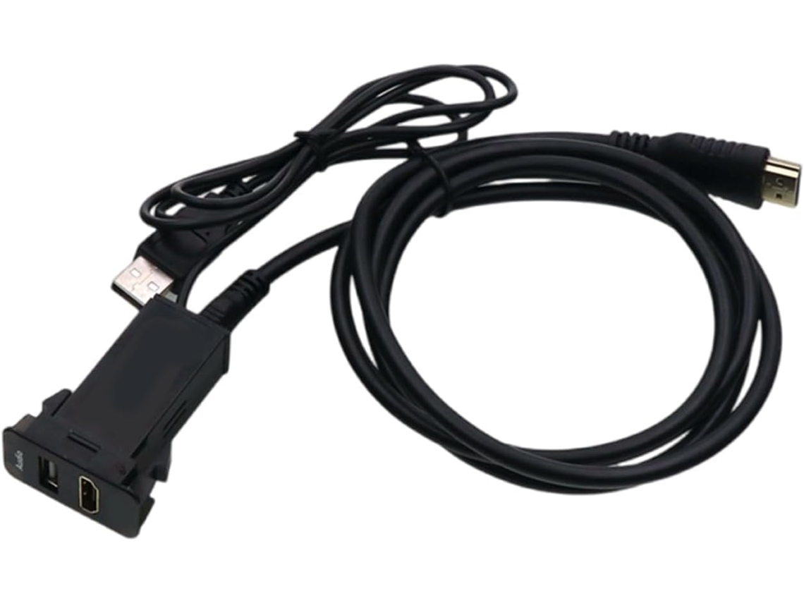 Toma De Entrada De Vídeo Usb Para Coche Y Puerto Hdtv Para Modelos De Vehículos. Durabilidad De Instalación.
