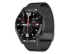 Reloj conectado Yizhood 1.3, IP68, monitor de frecuencia cardíaca, sueño, táctil, para hombre y mujer (negro)