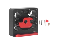 Fabricante De Pasadores Ajustable Con 8 Orificios Métricos Para Barras De Madera Redondas De 8-20 Mm.