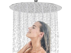 2026altiro-cabezal De Ducha Empotrado De Acero Inoxidable, Cabezal De Ducha Tipo Lluvia De 8 Pulgadas
