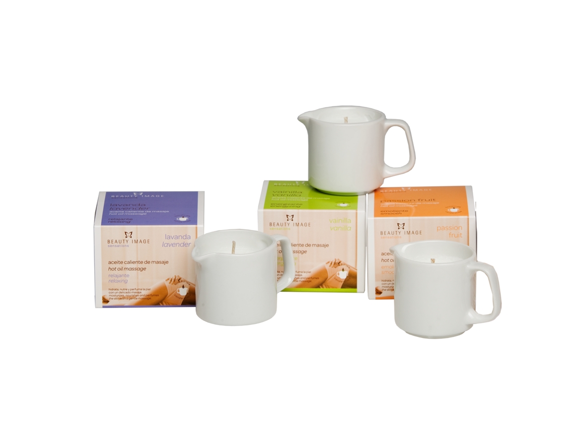 Vela de Aceite Caliente para Masaje Hidratante Frutal 80grs BEAUTY IMAGE