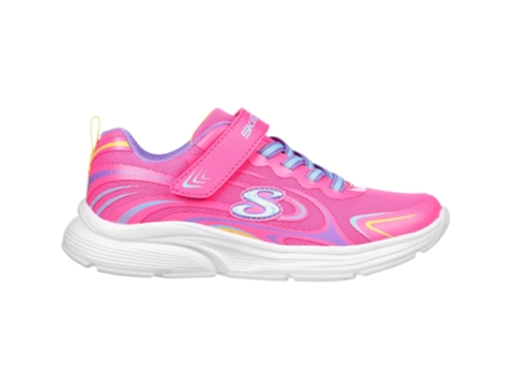 Zapatillas de Niño SKECHERS Wavy Lites Eureka Tênis Rosa (28)