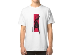 Camiseta ROCKINSTONE Jujutsu Kaisen Kugasaki Nobara Ink Algodón para Hombre (L - Negro)