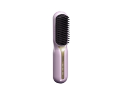 Cepillo Alisador De Cabello Iónico Sin Cable Alisador De Cabello Portátil Recargable Sin Cable Con Ajuste De Calor Gusshious Rosa