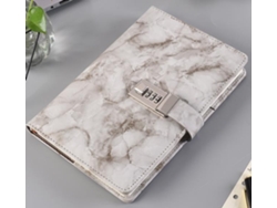 Cuaderno de Contraseñas con Bloqueo de Código y Tapa de Mármol Kofihety