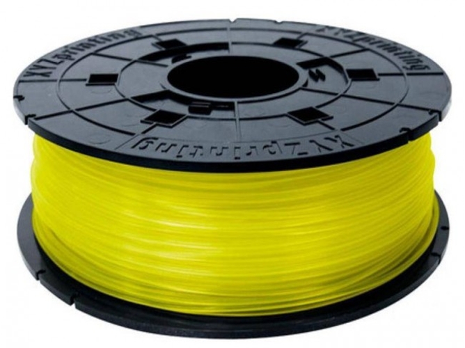 Filamento XYZ printing PLA 3D Amarillo Claro 600 grm — Consumivel 3D | Amarillo Transparente