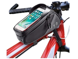 Bolsa para cuadro de bicicleta, impermeable, resistente al desgaste, para manillar de bicicleta, 1,5 l, gran capacidad, sensible USHION