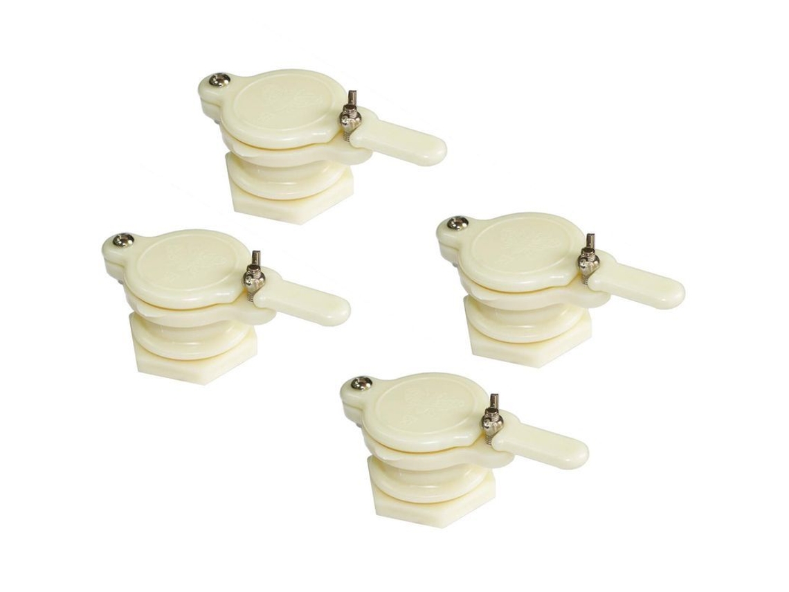 Válvula Extractor Miel Grifo Abejas 4 Piezas Plástico Alimentario Herramienta Apicultura