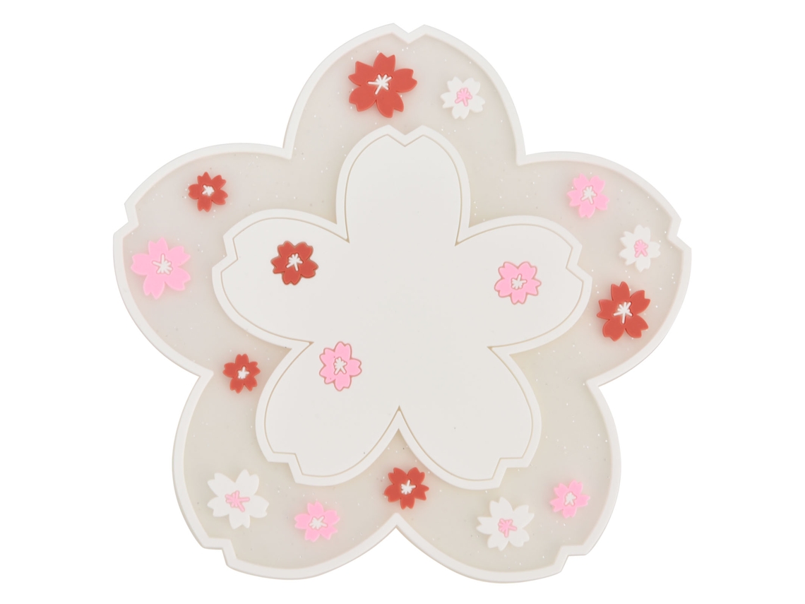 Posavasos antideslizantes con aislamiento térmico para proteger la mesa y evitar daños en los muebles (blanco)