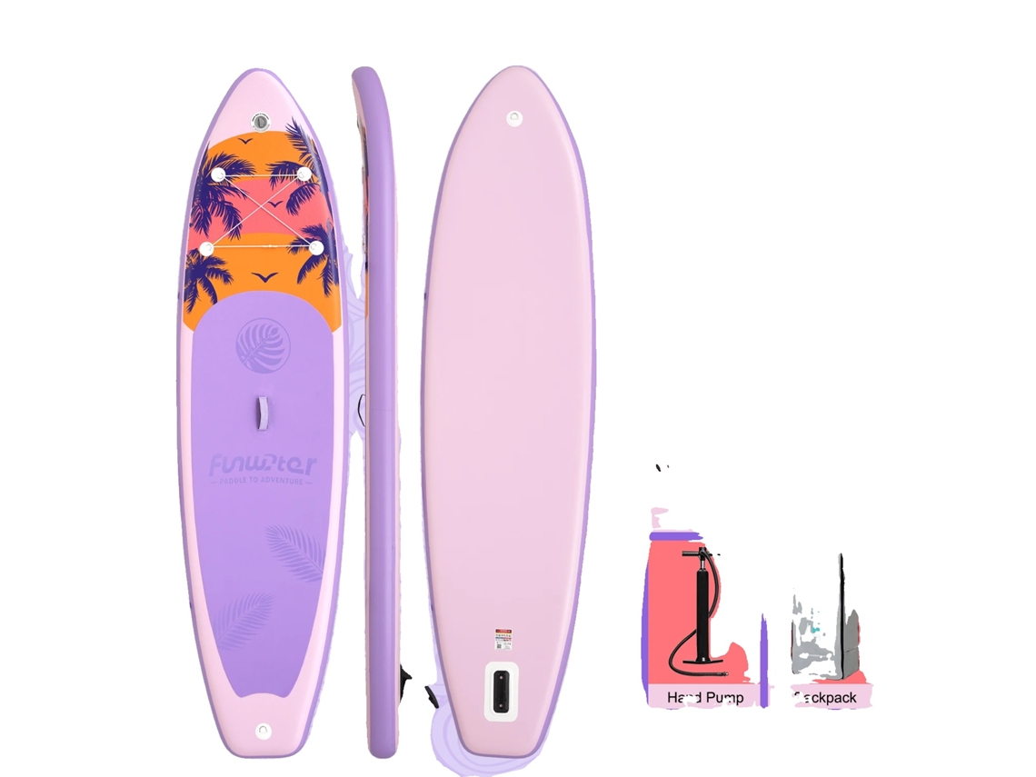 Tabla de paddle surf hinchable con superficie antideslizante, Supfw55c OEM (335x84x15cm)