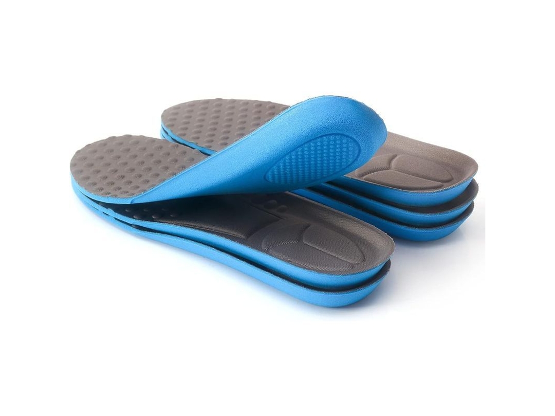Pares De Plantillas Cómodas Con Masaje Plantar, Transpirables Para Uso Diario Y Laboral.