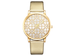 Reloj De Pulsera De Cuarzo Para Mujer Con Brazalete Multicapa Tipo Ala Y Diamantes De Imitación.