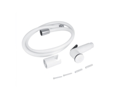 Rociador de bidé portátil, plástico ABS, con manguera y soporte