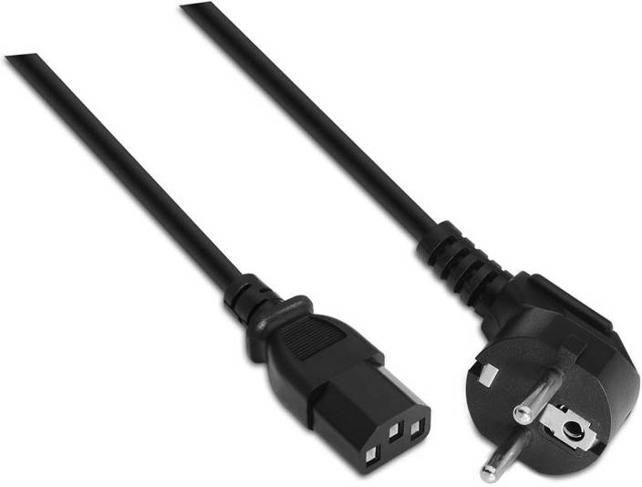Cable de Alimentación NANOCable de Alimentación 10.22.0103 C13 para CEE7/7 Macho/Hembra 3m Negro