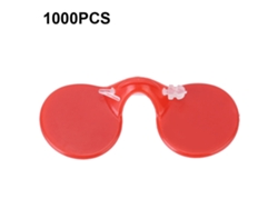 1000 Gafas Antipicaduras Para Pollos, Aves De Corral, Plástico, Equipo Para Granjas Avícolas
