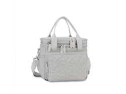 Bolsa de hombro térmica impermeable de gran capacidad para viajes y exteriores, con control de temperatura de doble capa. Yunzii blanco roto.