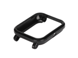 Caja Protectora (antichoque, Cobertura De Borde Completo) Para Amazfit Pop/bip U Negro