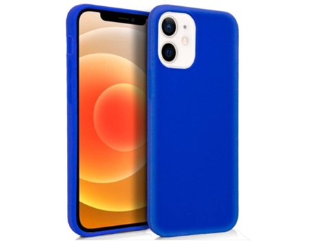 Funda para iPhone 12 mini COOL Silicona Azul
