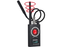 Detector de RF con cámara oculta para dispositivos de escucha espía (negro) Yizhood