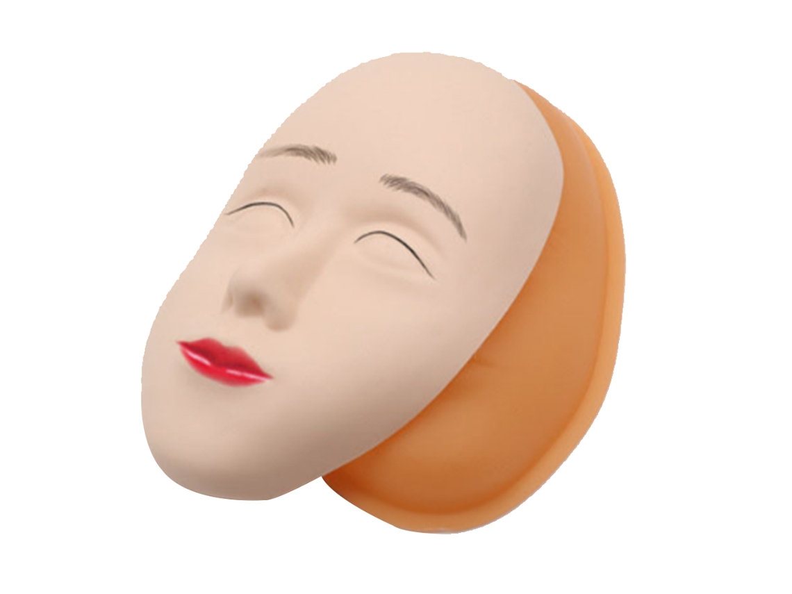 MEOIRUERY Piel Artificial 5D para Práctica de Microblading y Tatuaje Facial - Piel de Silicona para Entrenamiento en Maquillaje Permanente