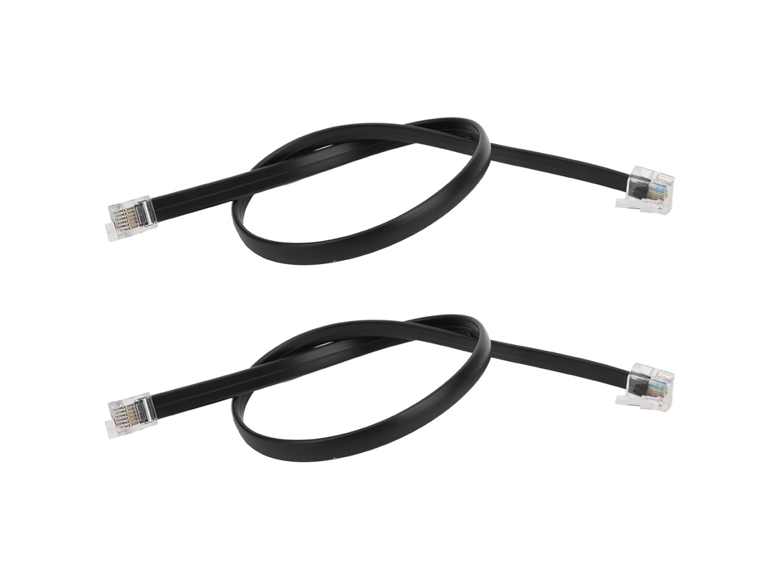 Cable Rj25 Sensor 6pin 40mm Cabeza Doble Cristal Piezas Robot Industrial 2uds