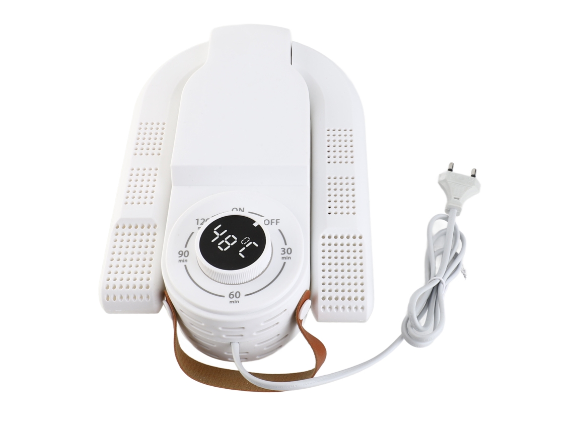 Secador Eléctrico De Zapatos Y Botas Con Temporizador Inteligente, Secado Rápido, Desodorizante, 220 V, Enchufe Europeo, Blanco.