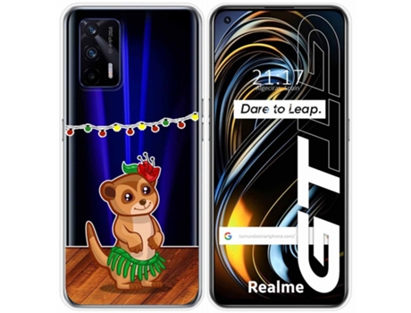 Carcasa Realme GT 5G TUMUNDOSMARTPHONE Dibujos Transparente Multicolor