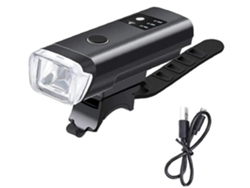 Faro Bicicleta 4modos Inducción Ipx8 Mtb Negro Yizhood