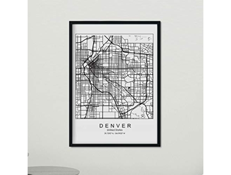 Poster NACNIC Mapa de Denver (A3)