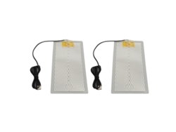 2 Cinturones Protectores Eléctricos De Metal Con Calefacción Usb De 5 V Y Cable De 150 Cm