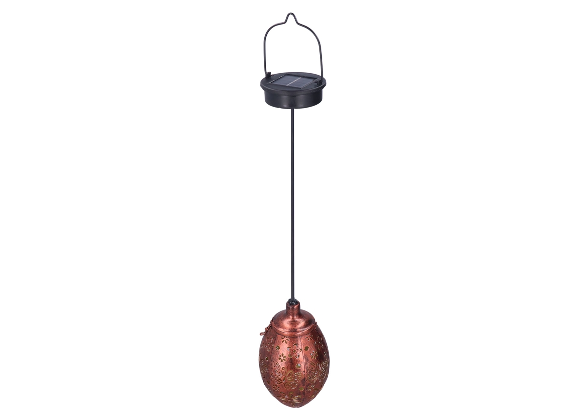 Linterna Solar Ip65, Impermeable, De Plástico Y Hierro, Con Diseño Colgante Estampado Insectos, Idea