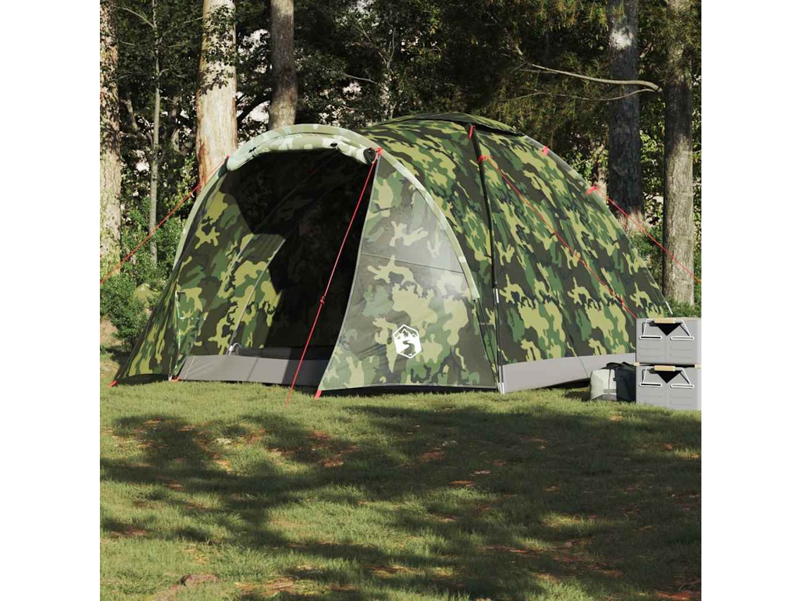 Tienda de pesca para 2 personas, impermeable, camuflaje.