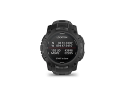 Reloj deportivo con GPS conectado Garmin Instinct 3 Tactical Edition AMOLED 1.3 de 50 mm, color negro