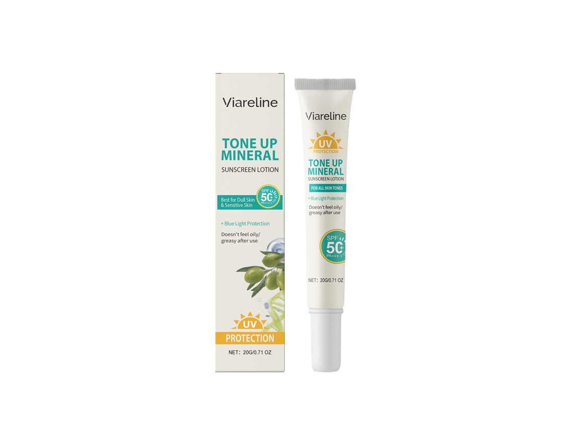 Sérum iluminador con protección solar SPF 50