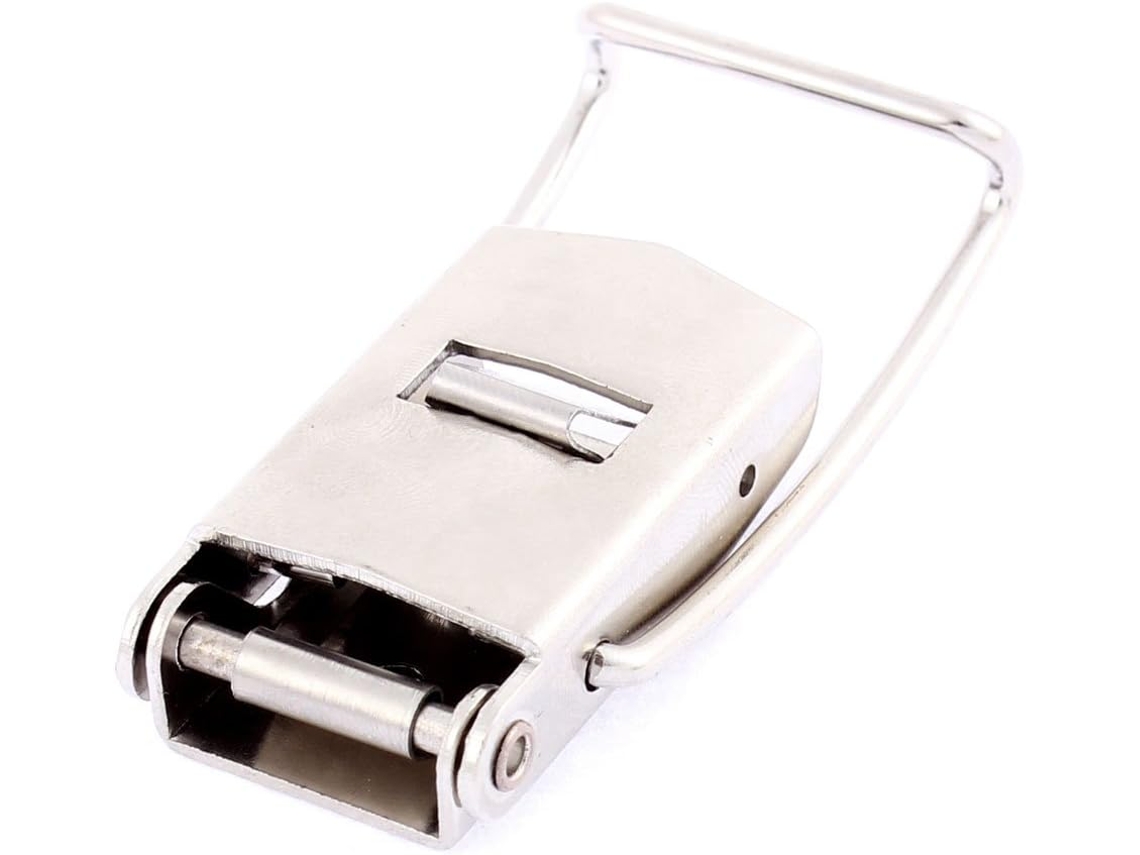 Caja Con Cierre De Palanca Horizontal, Tono Plateado, 3' De Largo (b726d3ed9b3b6299527d9c99470670ff)