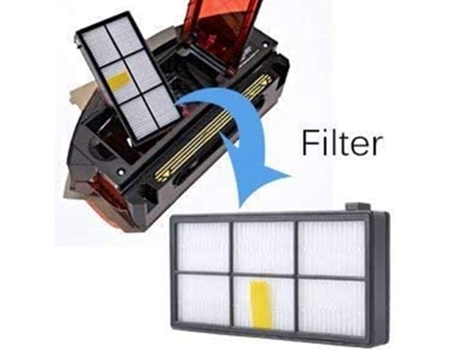 Accesorio Aspiradores IROBOT i roomba filtros hepa serie 800 900 860 870 960 980