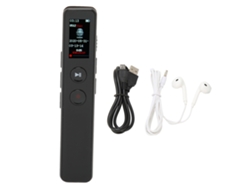 Minigrabadora De Voz Digital Con Captura Omnidireccional, Reducción De Ruido Dsp, Reproductor Mp3 Portátil, 8 Gb