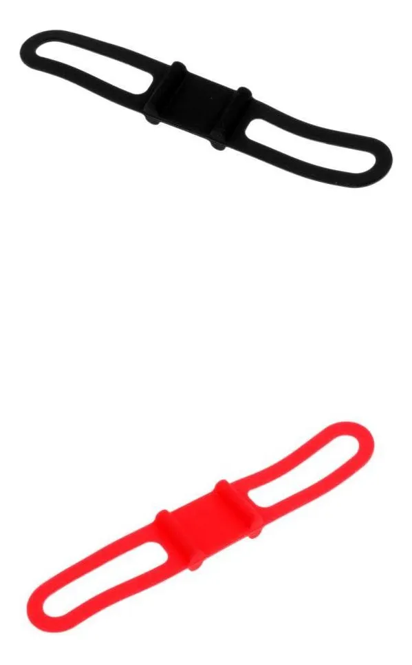 2 piezas de cinta elástica de silicona para objetos vayotoy