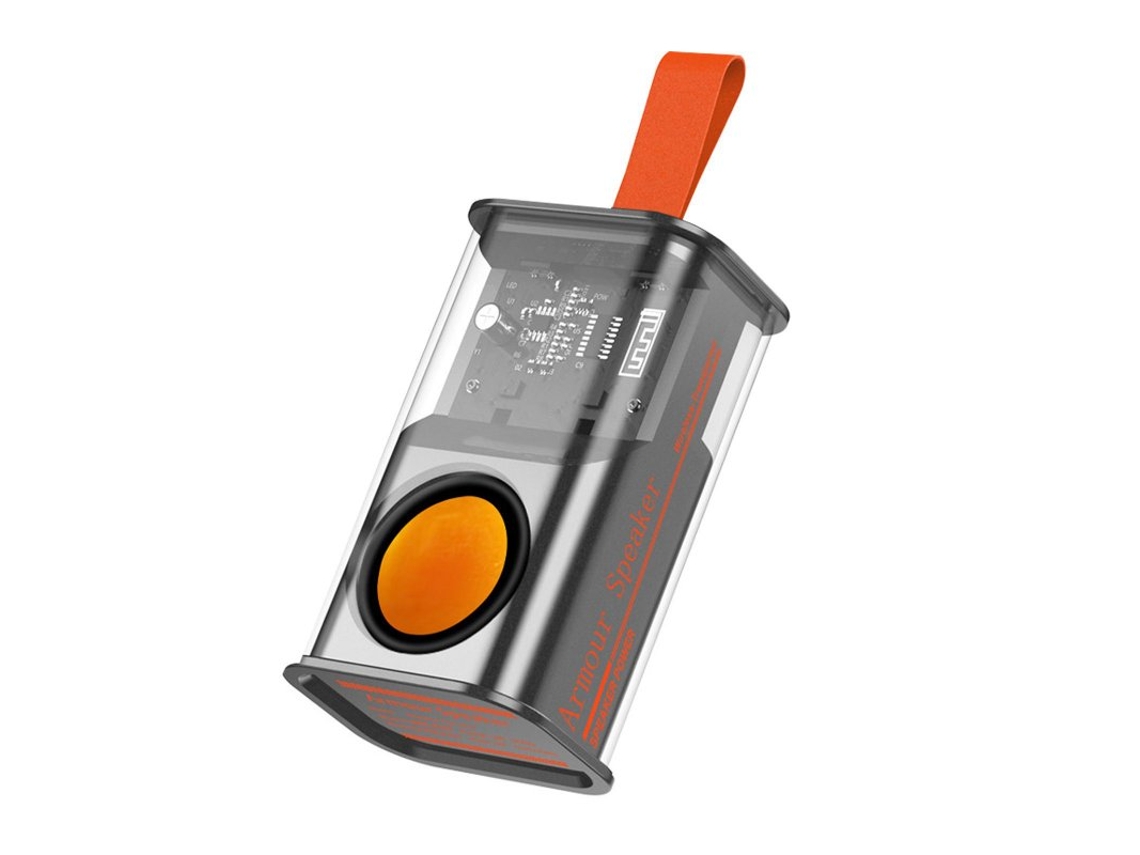 Altavoz Bluetooth Mini Subwoofer portátil Audio Estéreo pequeño para fiesta de camping al aire libre Gris titanio