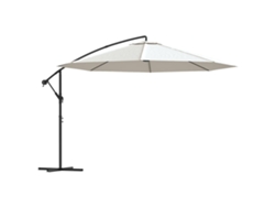 Sombrilla Jardin VIDAXL Blanco (100 x 100 cm)
