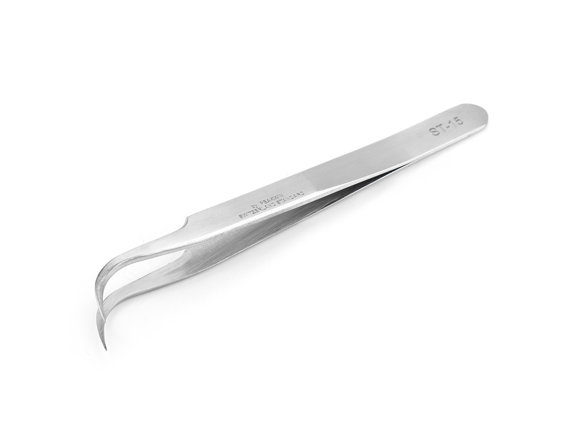 Cepillo Puntiagudo Antimagnético De Acero Inoxidable Para Joyería St-15