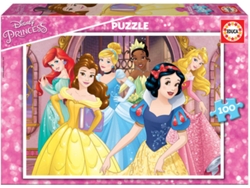 Puzzle EDUCA 100 Princesas Disney (Edad Mínima: 3 Años - 100 Piezas)