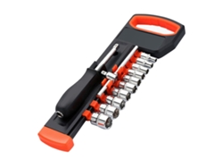 Juego De 12 Llaves Multiusos De 1/4 De Pulgada Con Guantes Para Reparaciones Automotrices.