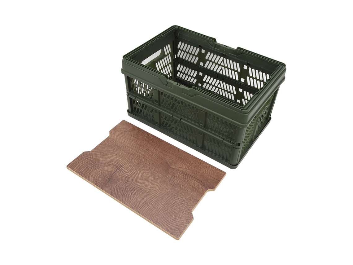 Cesta de picnic para acampar, plegable, de gran capacidad, multifuncional, portátil, para almacenamiento de camping