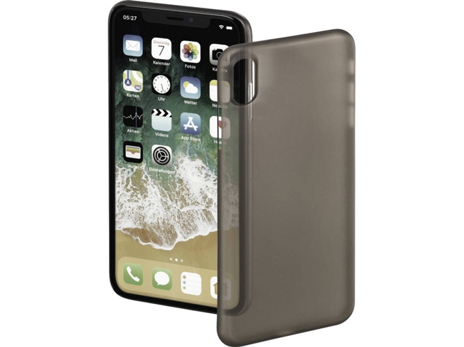 Funda iPhone XR HAMA Ultra Slim Negro